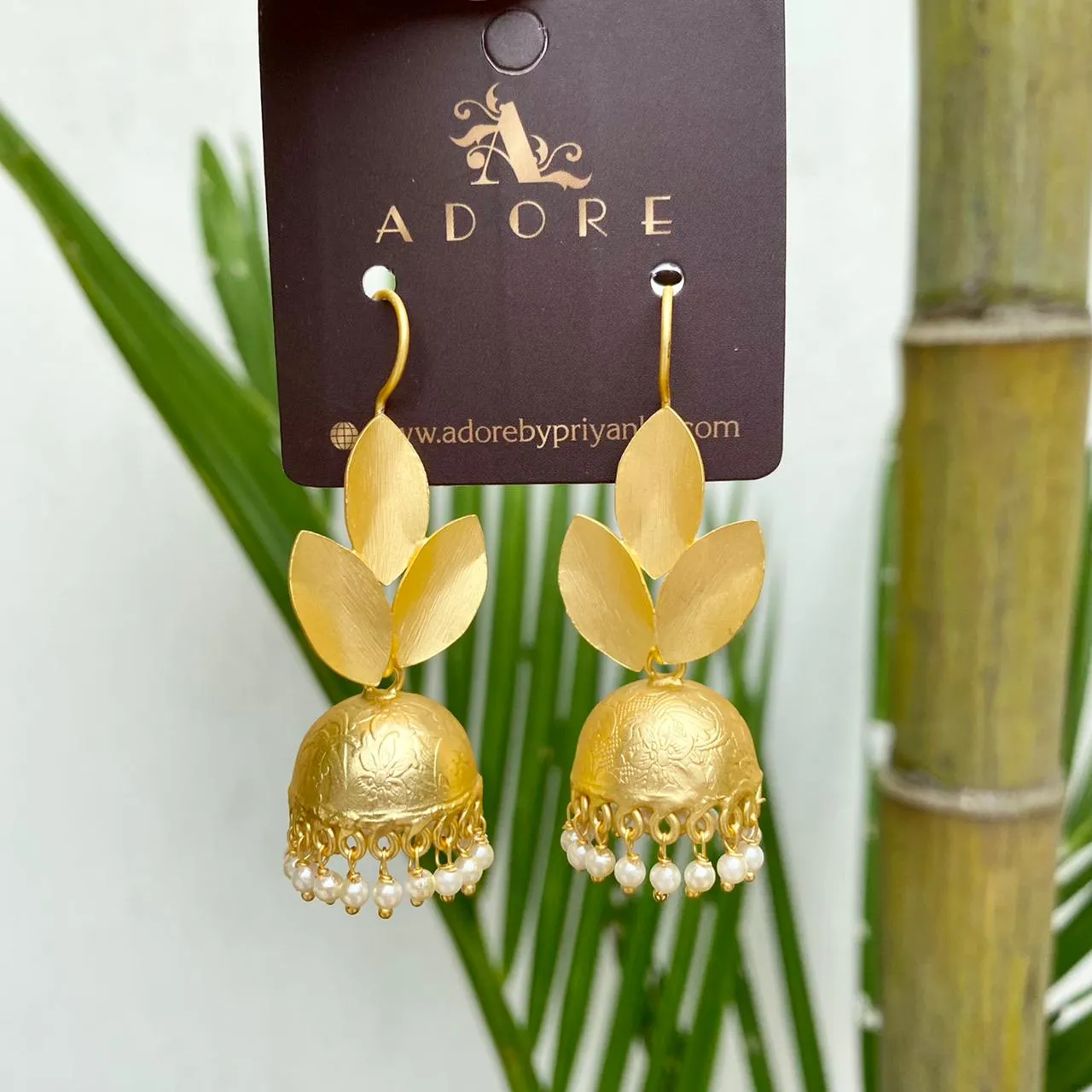 3 Leaf Jhumka