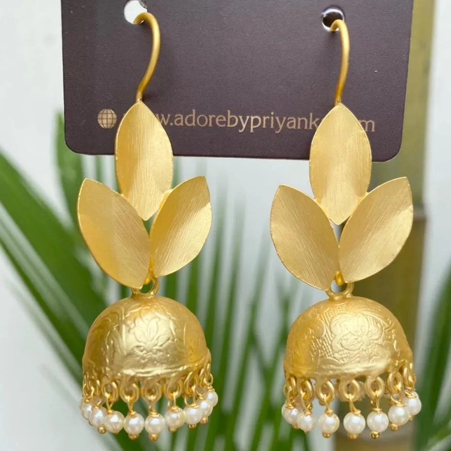 3 Leaf Jhumka