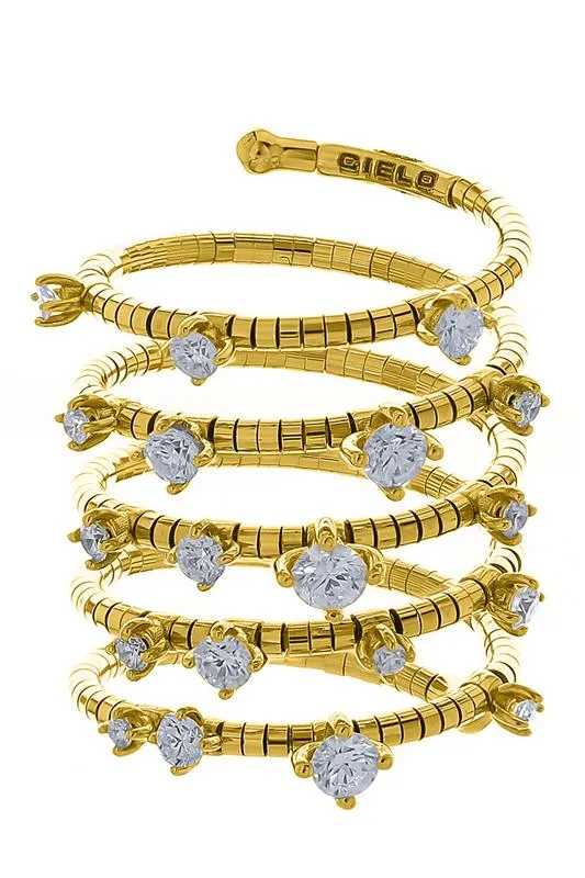 5 Circle Rugiada Ring