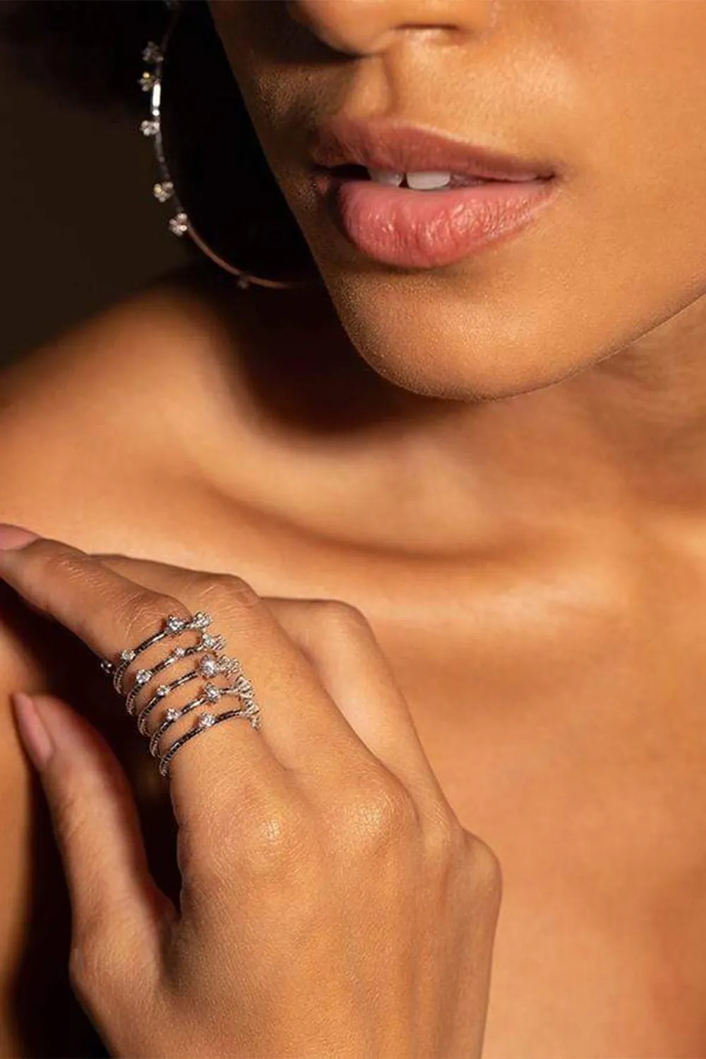 5 Circle Rugiada Ring