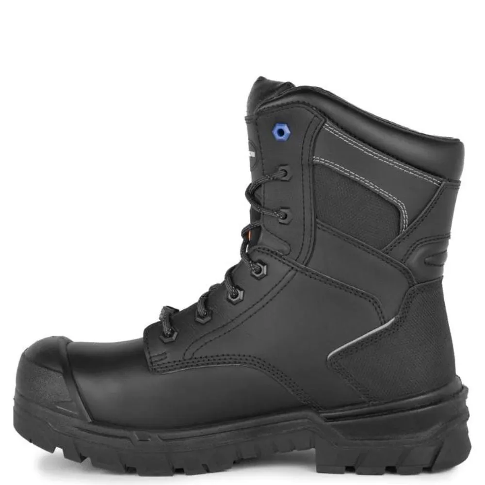 Acton Driller Waterproof Unisex 8" Composite Toe Work Boot with Internal MET Guard 9300-11