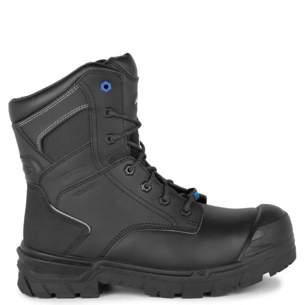 Acton Driller Waterproof Unisex 8" Composite Toe Work Boot with Internal MET Guard 9300-11