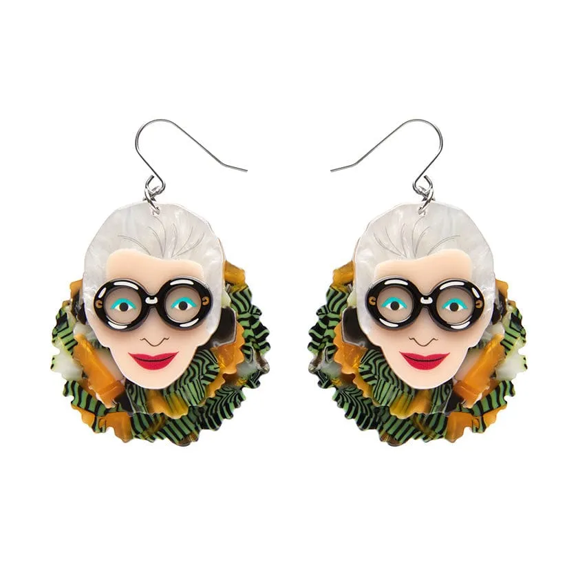 Adorned in Feathers Iris Drop Earrings