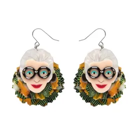 Adorned in Feathers Iris Drop Earrings