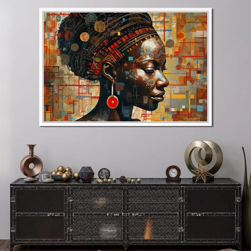African Portrait Qiniso - Sakeem Gibbs