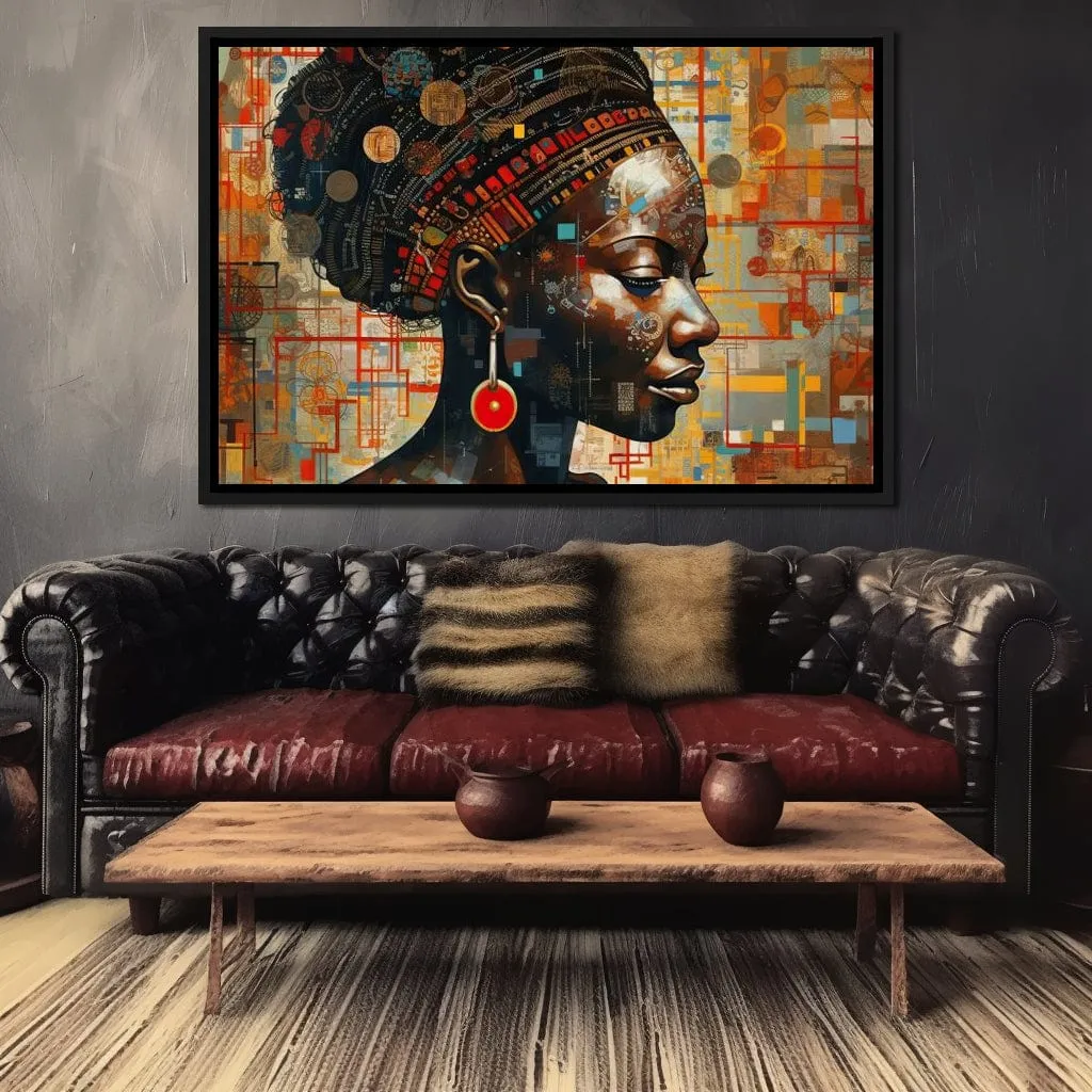 African Portrait Qiniso - Sakeem Gibbs