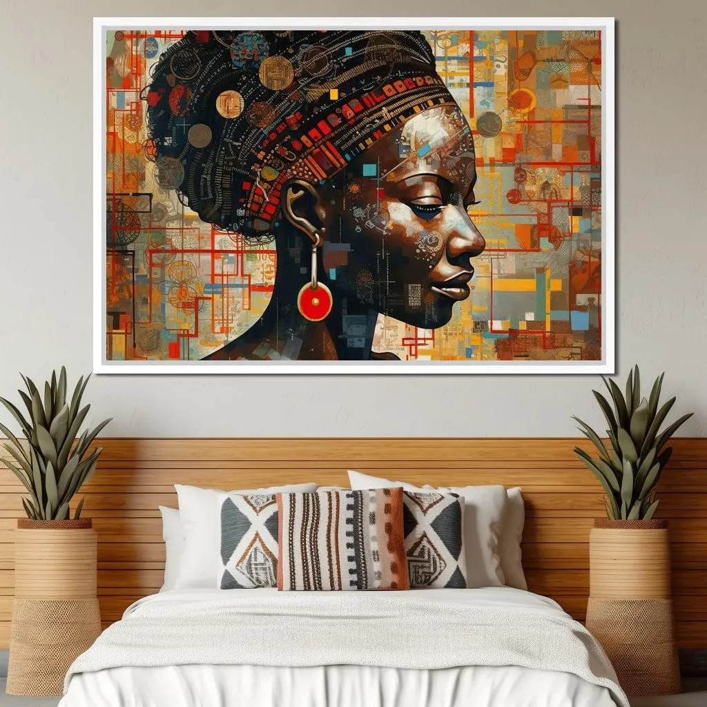 African Portrait Qiniso - Sakeem Gibbs
