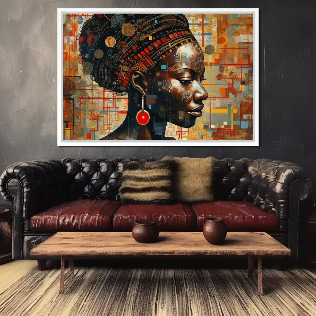 African Portrait Qiniso - Sakeem Gibbs