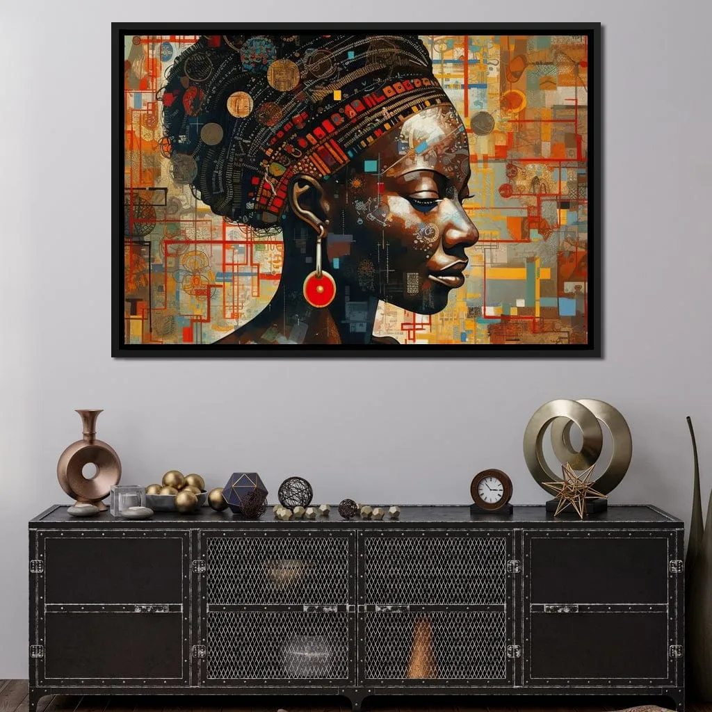 African Portrait Qiniso - Sakeem Gibbs