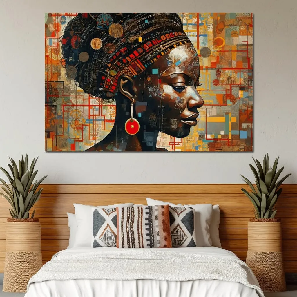 African Portrait Qiniso - Sakeem Gibbs