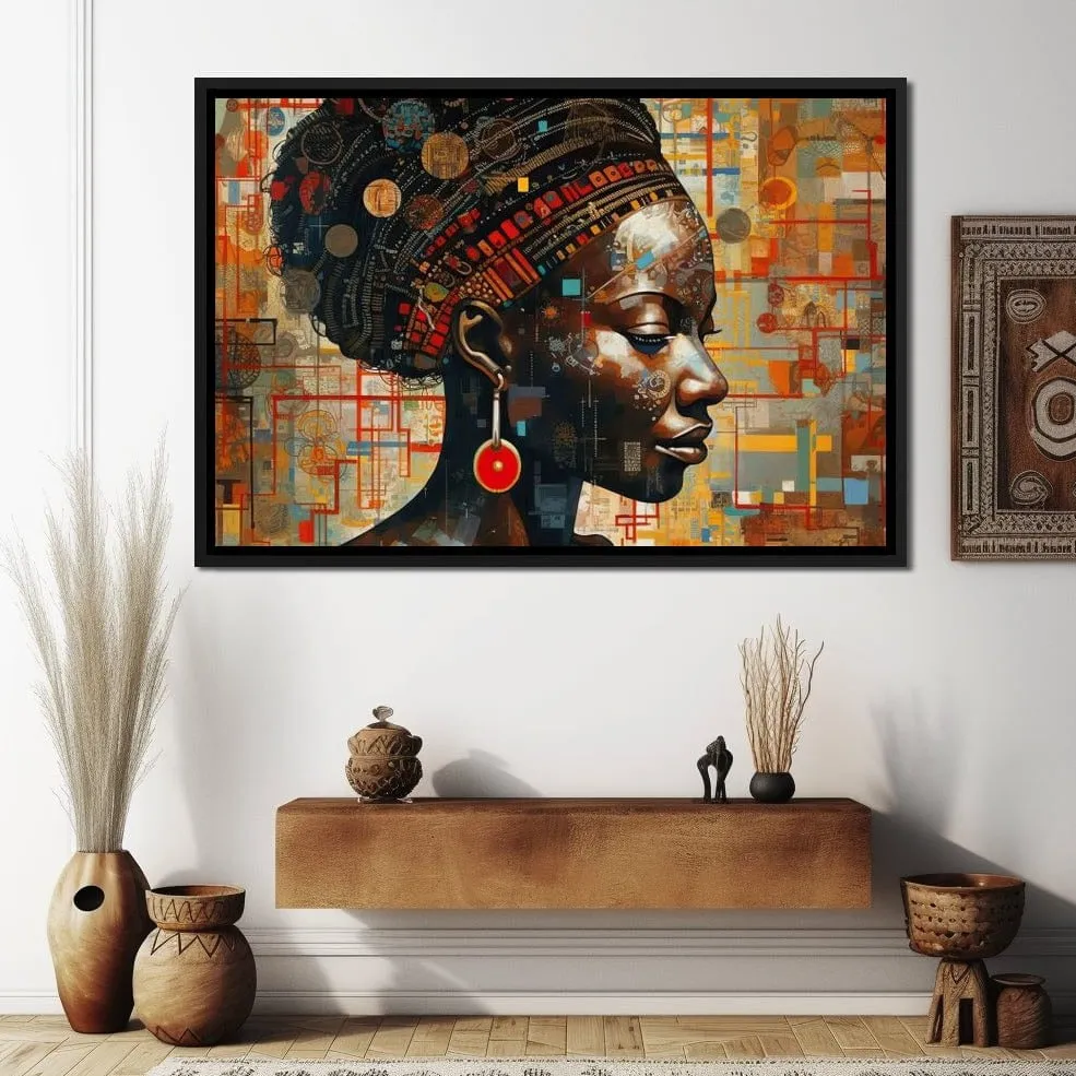 African Portrait Qiniso - Sakeem Gibbs