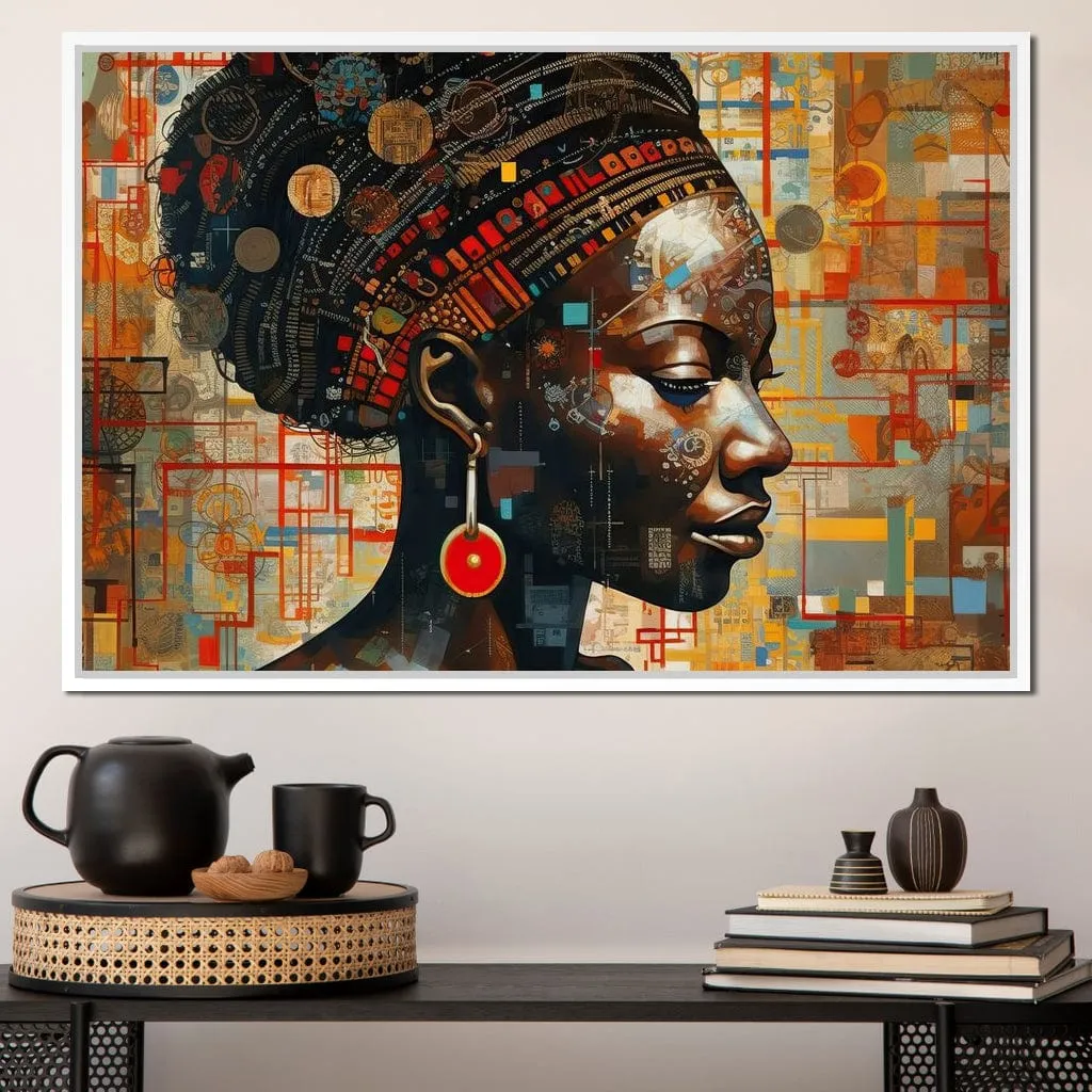 African Portrait Qiniso - Sakeem Gibbs