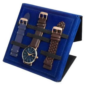 Akribos Xxiv Quartz Blue Dial Men's Watch AK1104RGBU-S