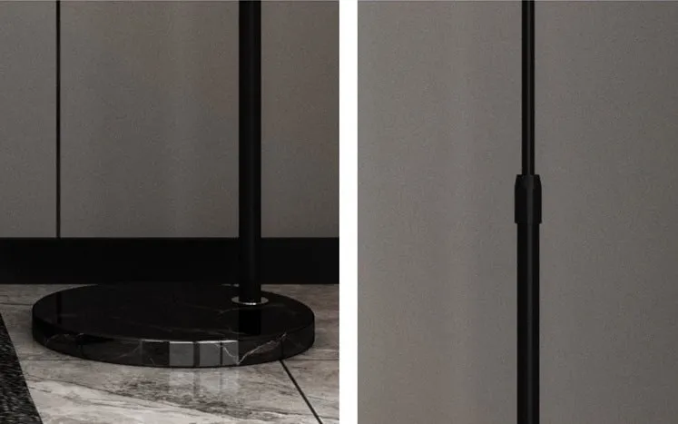 Aless Arc Gold Floor Lamp