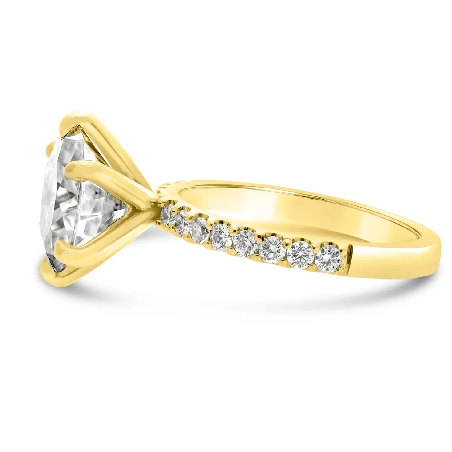 Ally Round Engagement Ring Setting