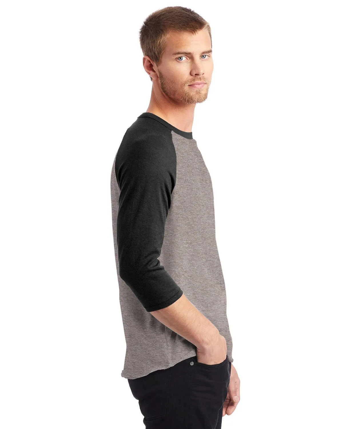 Alternative 5127BP Men's Vintage Keeper Baseball T-Shirt