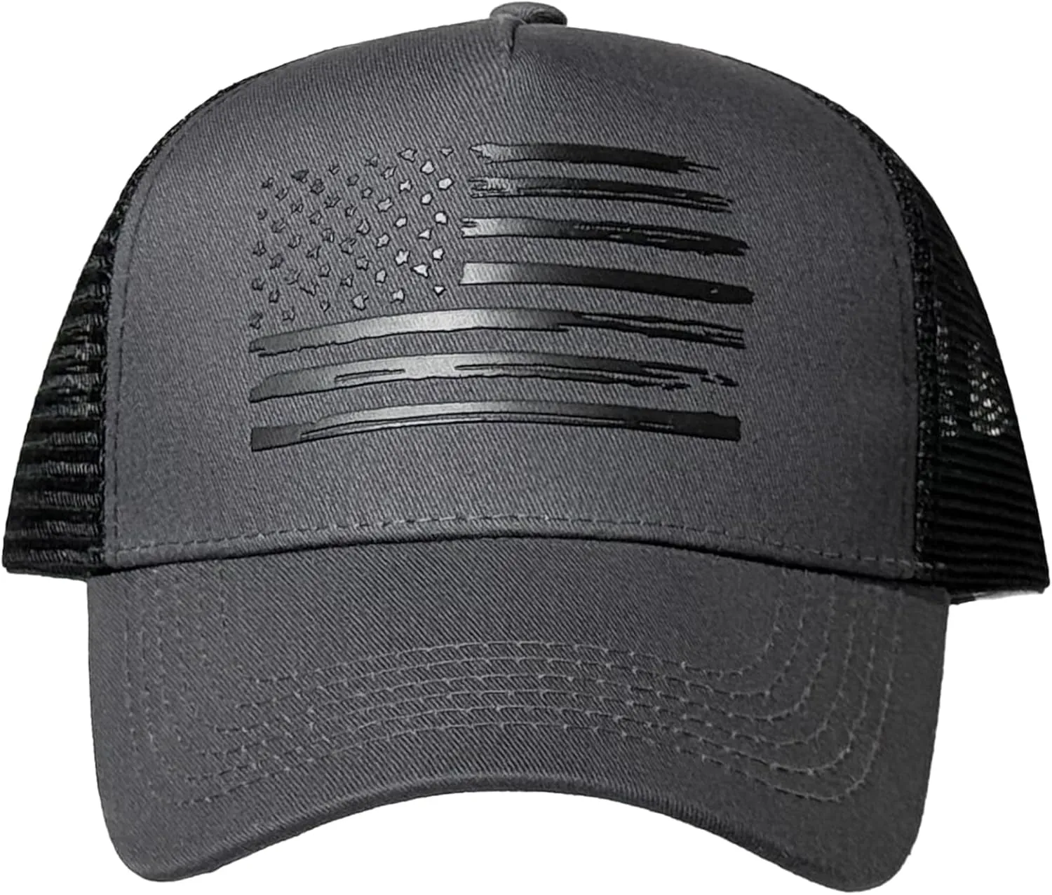 American Flag Trucker Hats, USA hat for Men and Women - Adjustale Baseball Cap, Outdoor Mesh Snap Back - for Daily Use