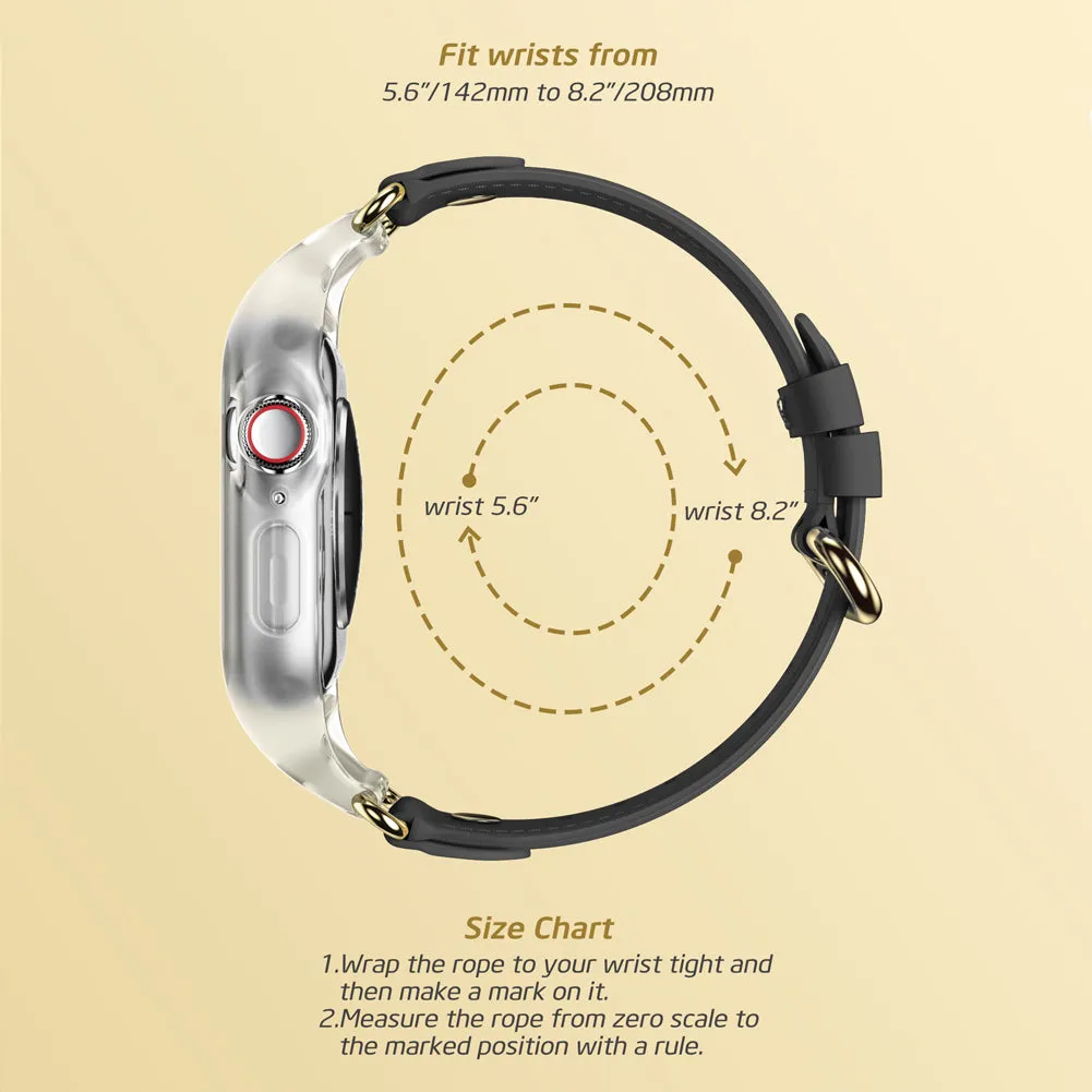 Apple Watch 40mm Cosmo Case - Marble Black