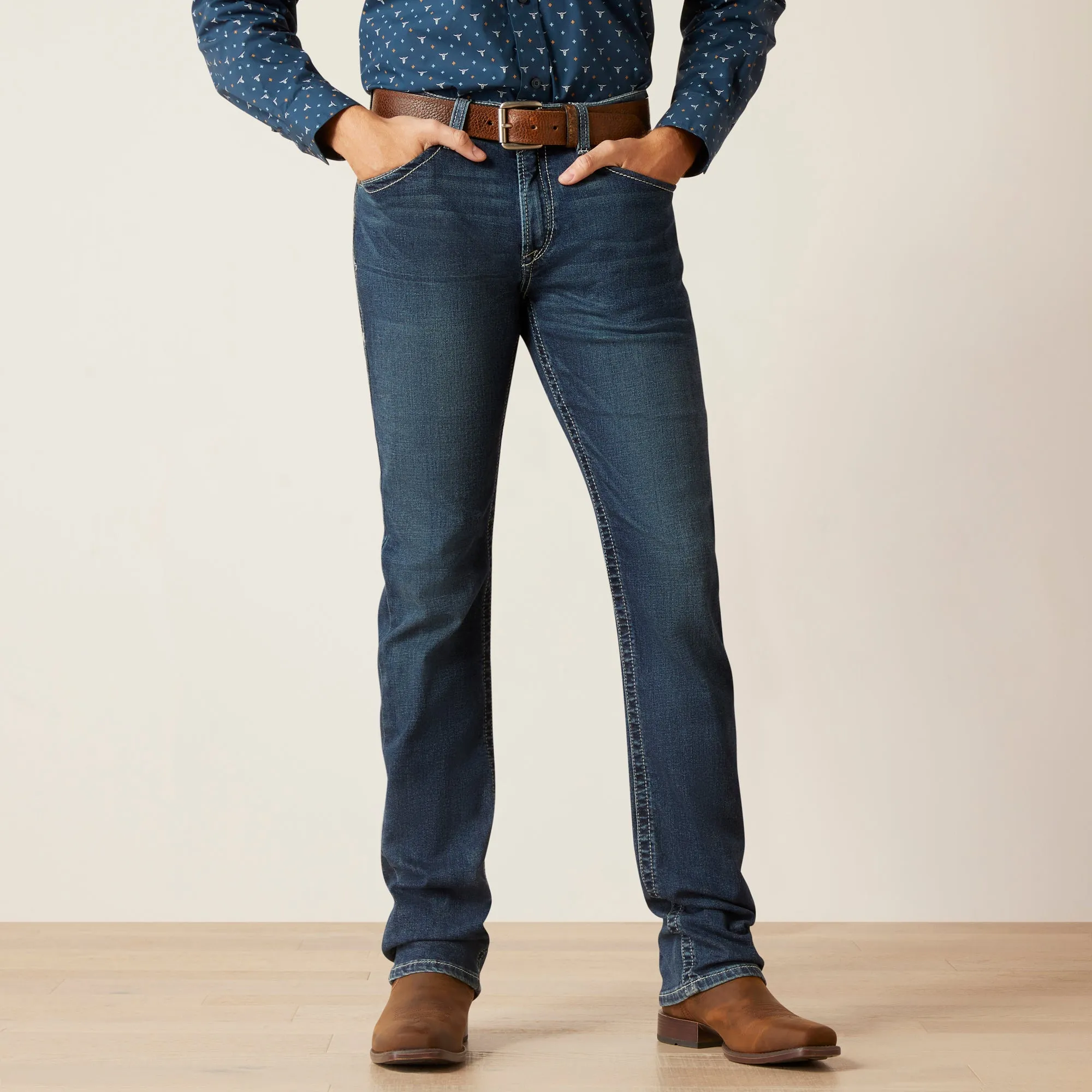 Ariat MEN'S M7 M8 Modern TekStretch Easton Slim Jeans 10045385