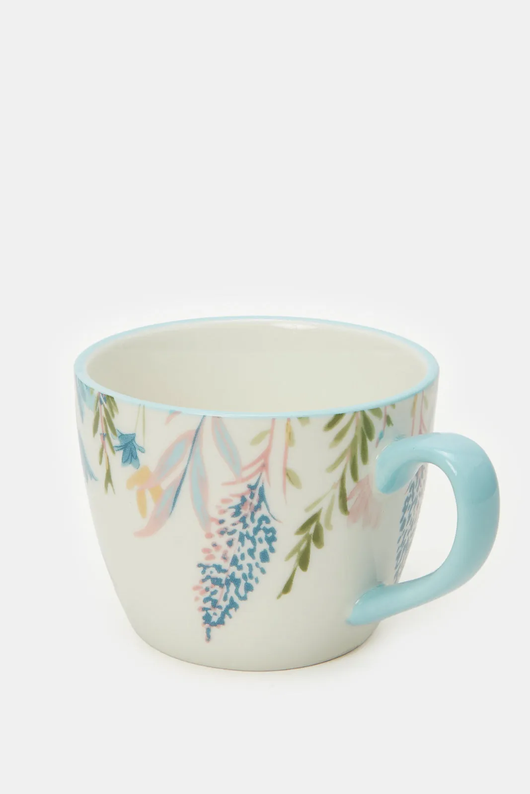 Assorted Floral Print Tea Cup & Saucer