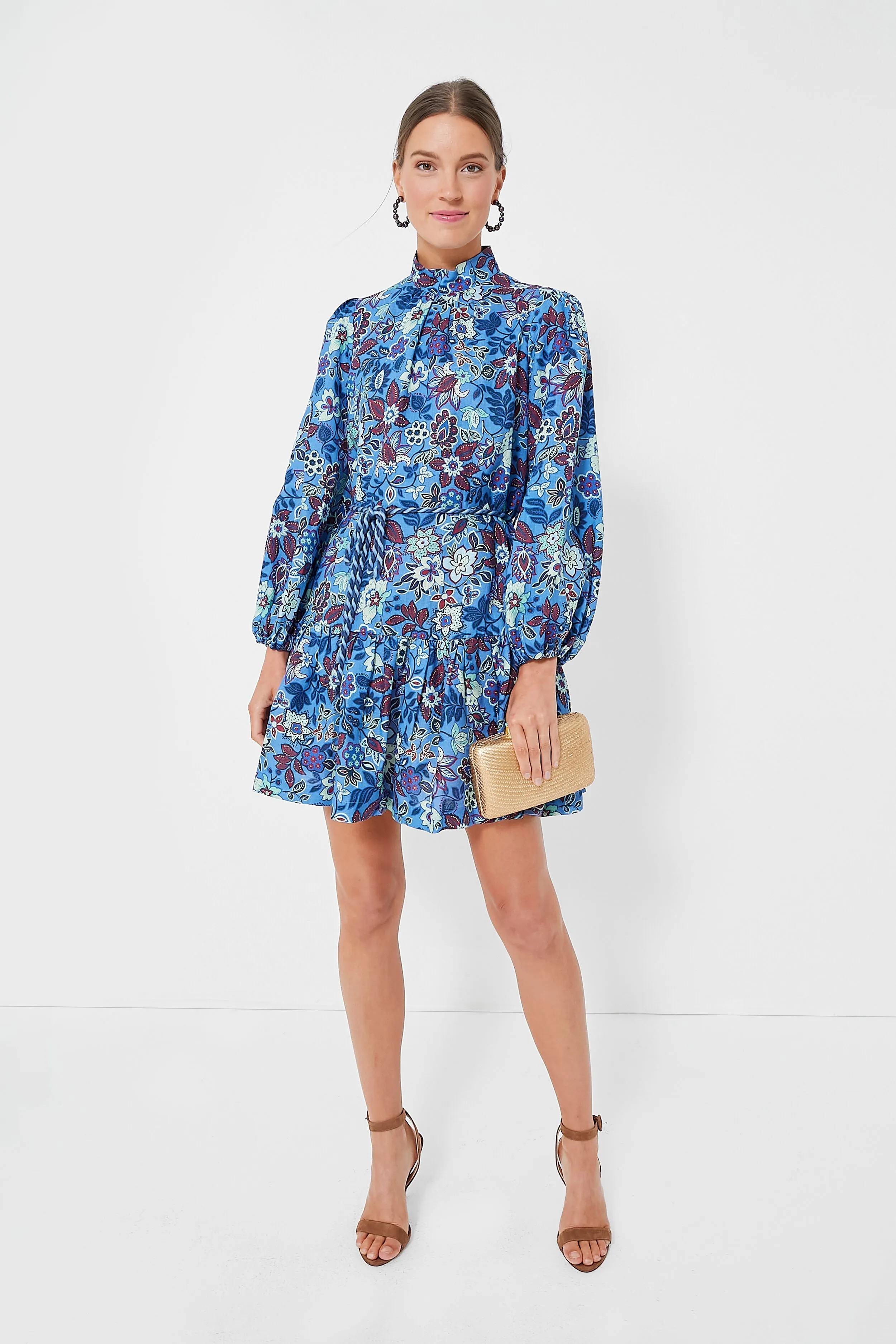 Azure Isabella Mini Dress