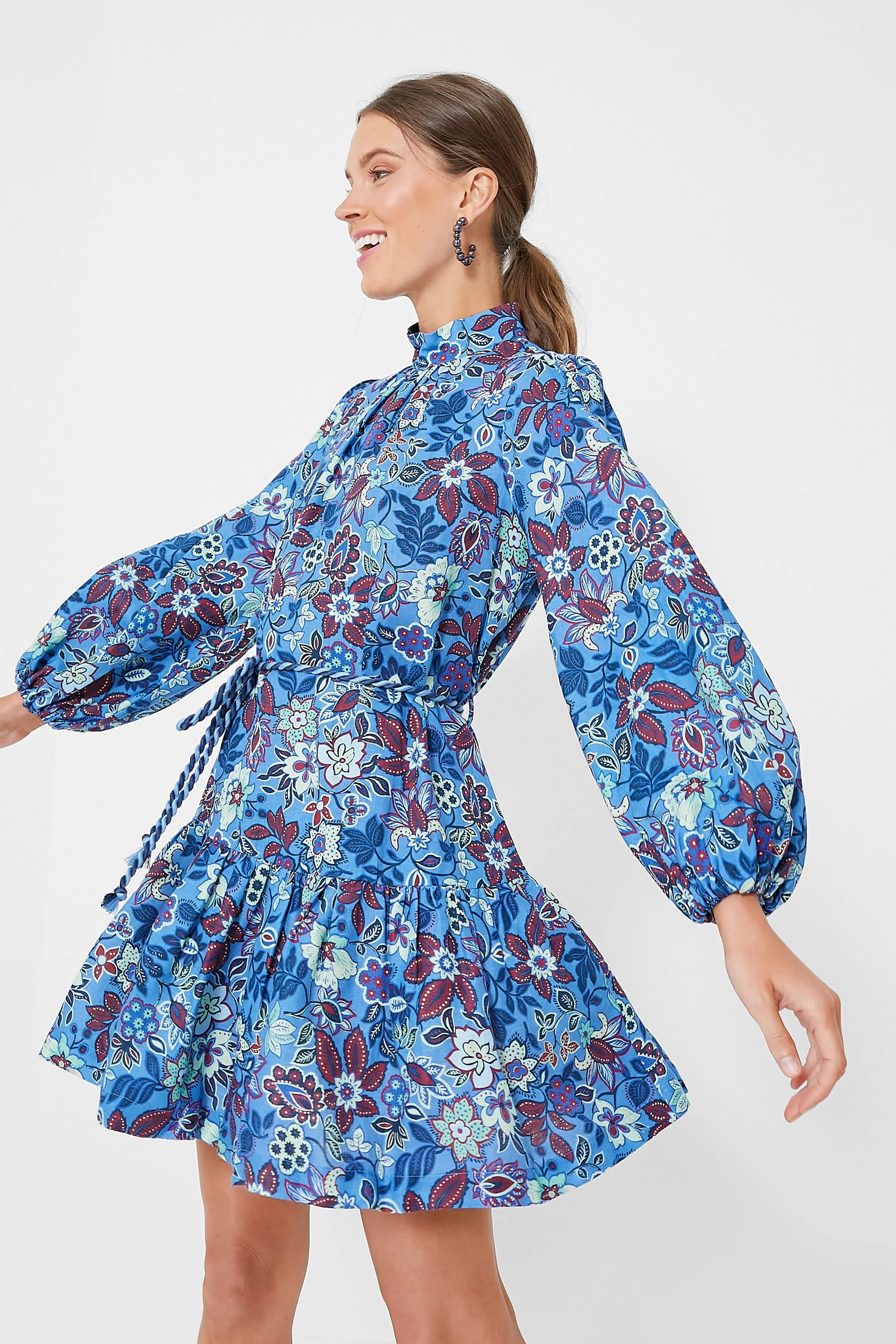 Azure Isabella Mini Dress