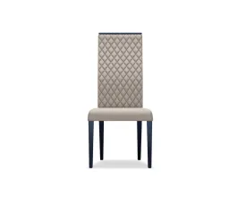 Sure, here is an optimized title for the product: Elegant Azzuro Leather Dining Chair in Blue