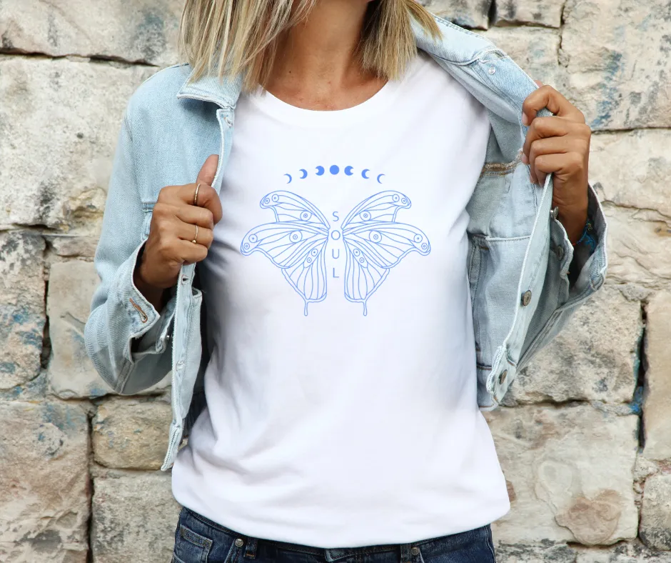 Bio T-Shirt - Soul Butterfly -