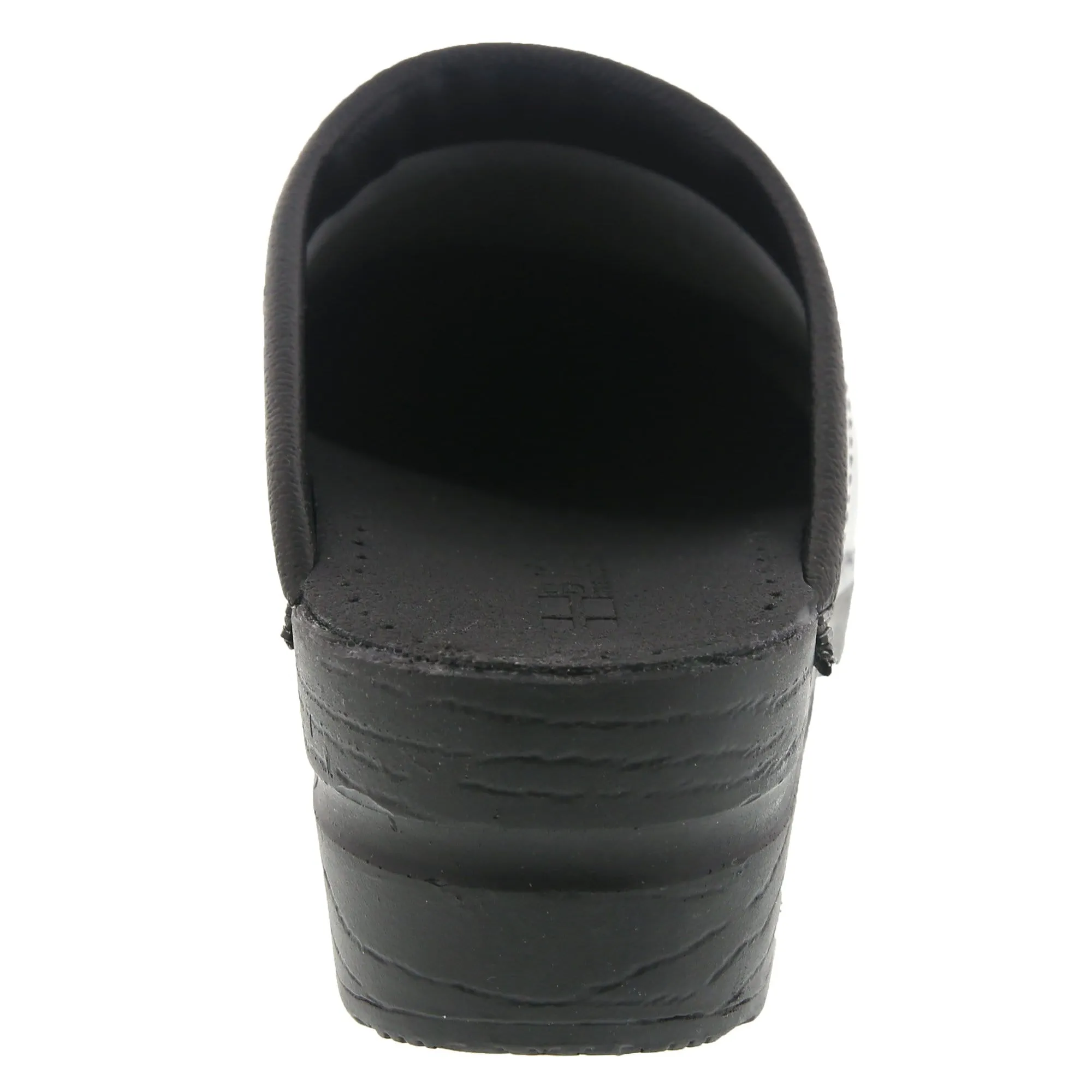 BJORK Men's STEIN OPEN BACK Leather Clogs