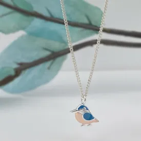 Blue Kingfisher Pendant - SP3068