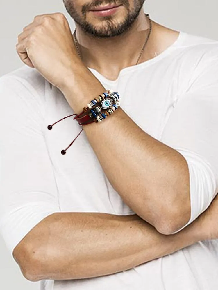 Bohemian Mystical Eye Beaded Bracelet