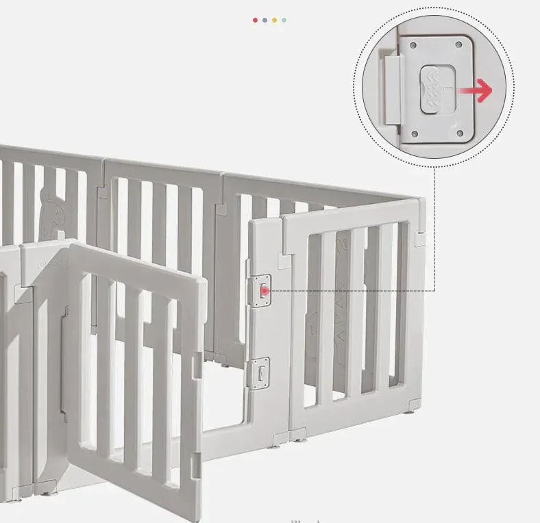 Bonjour Baby 12 Panel Playpen with Door