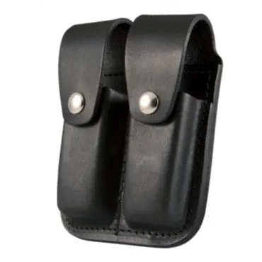 Boston Leather Double Mag Holder - 9mm/40Cal.