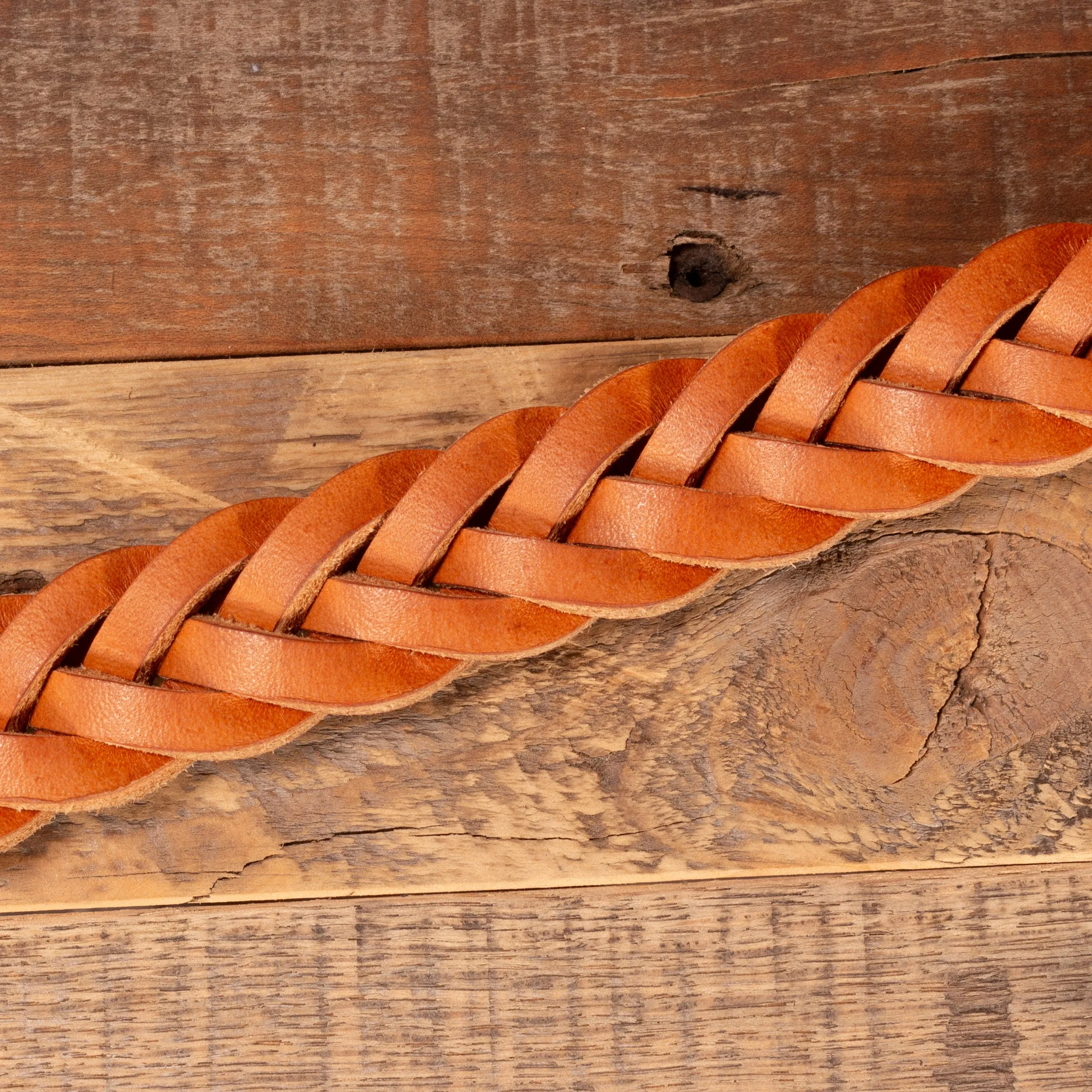 Braided Natural Casual Belt