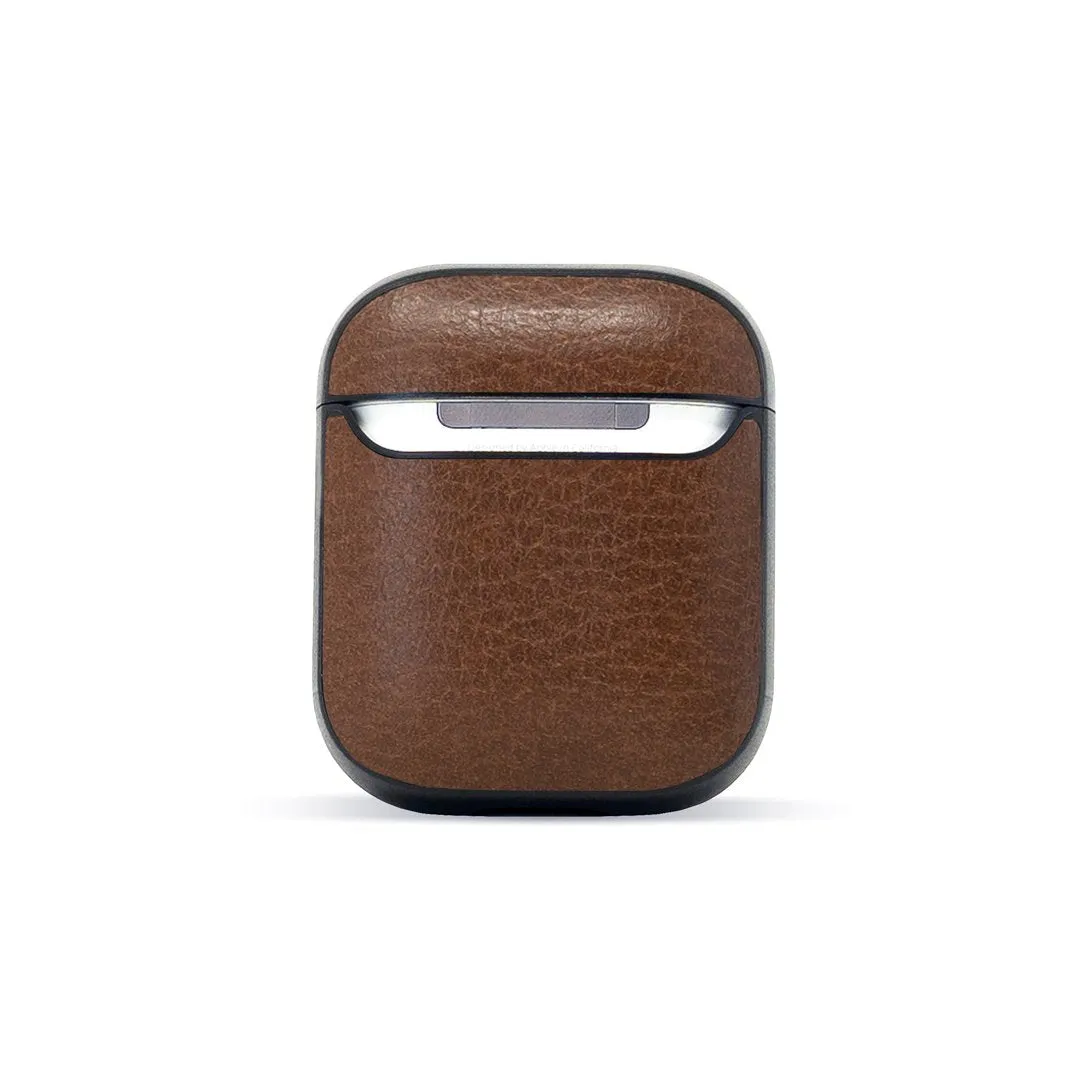 Brown Leather AirPods Gen 1 & 2 Case