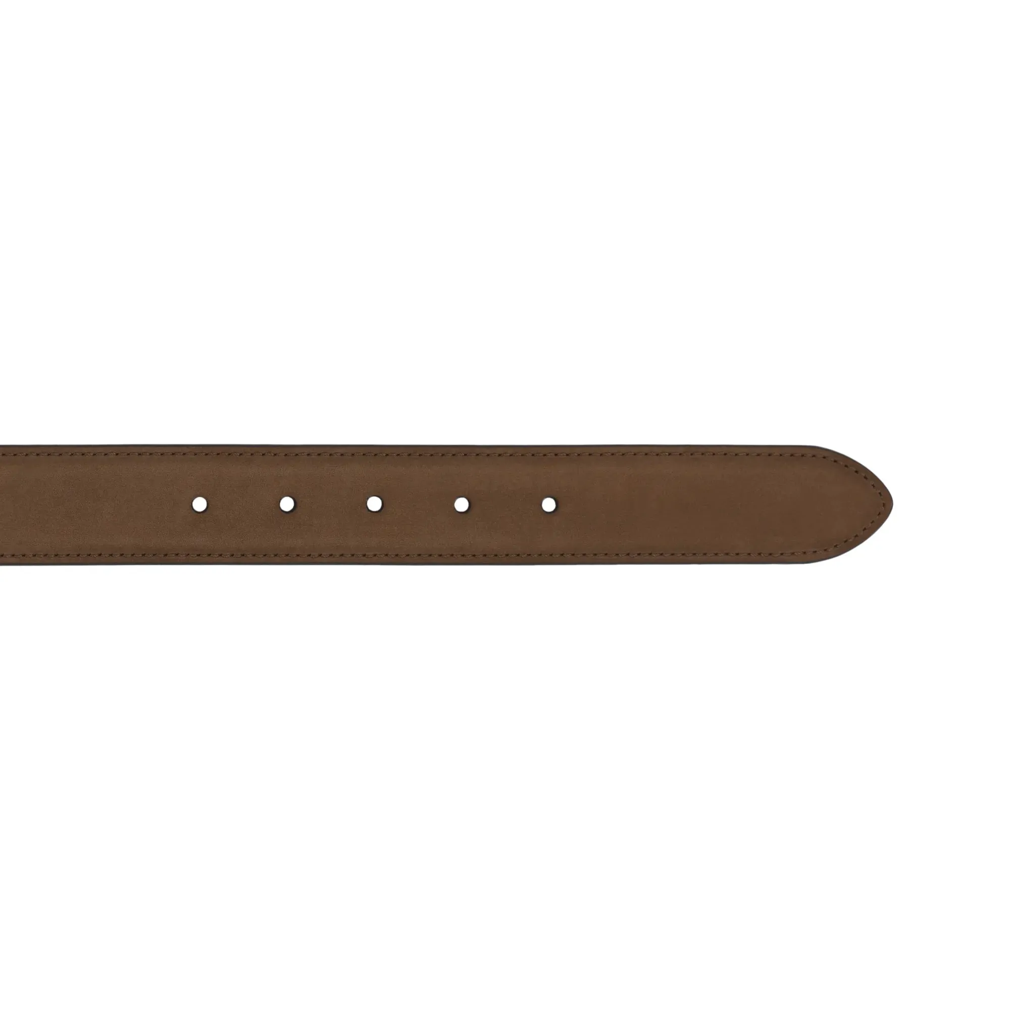 Calf Leather Belt in Brown