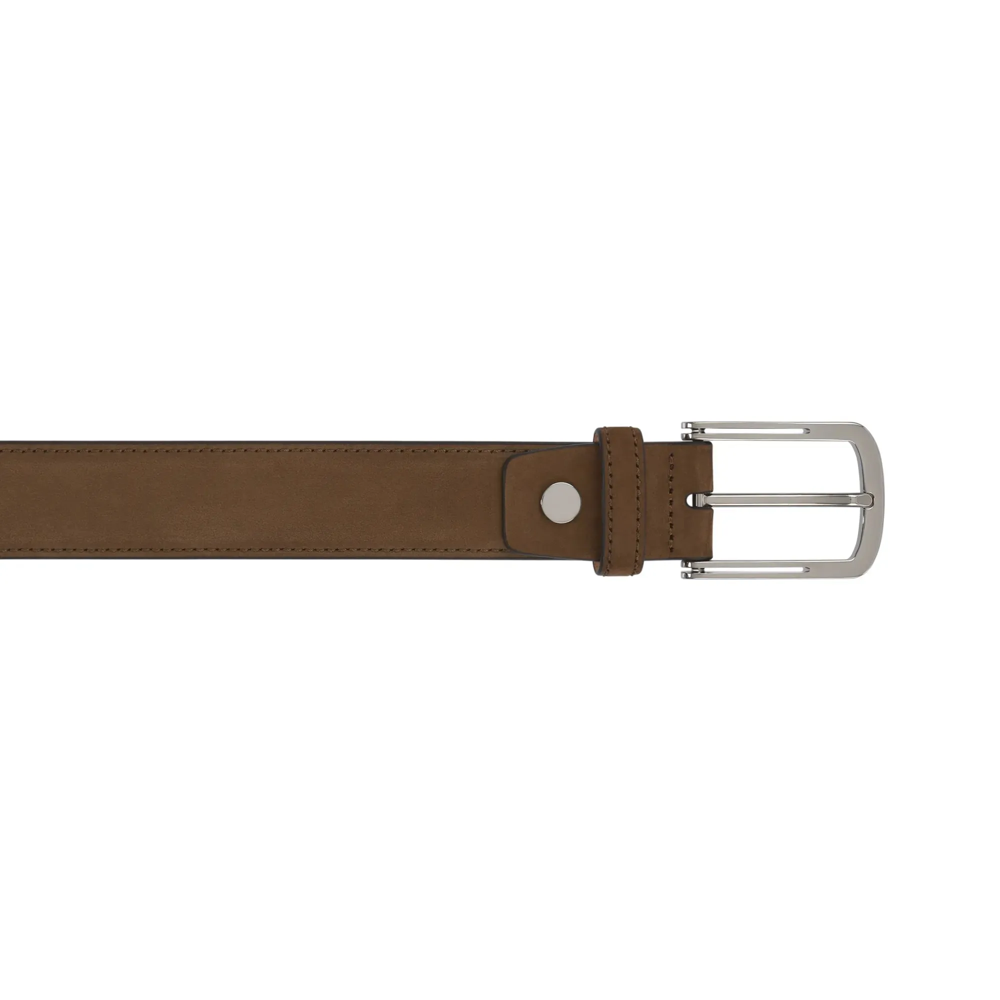 Calf Leather Belt in Brown