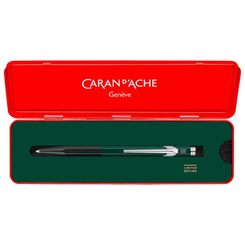 Caran d'Ache Wonder Forest 849 Ballpoint Pen Green