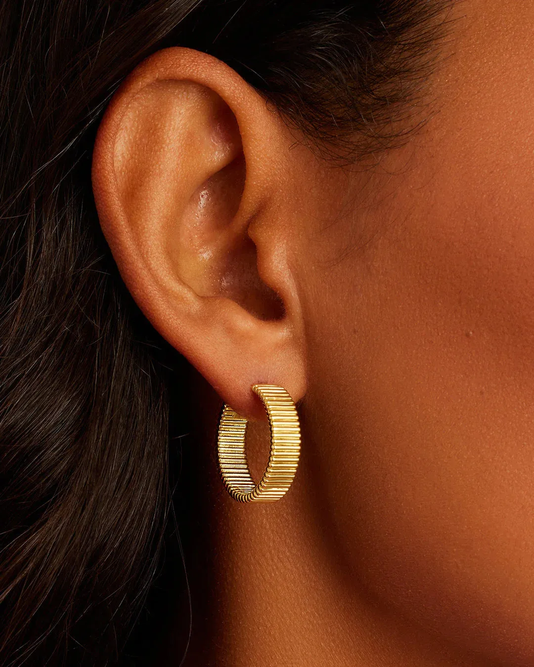 Catalina Hoops ~ Gold