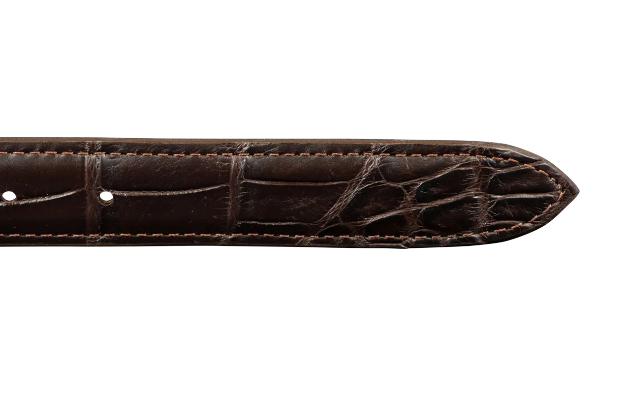 Chacon 1.25" Alligator Tapered Belt Strap