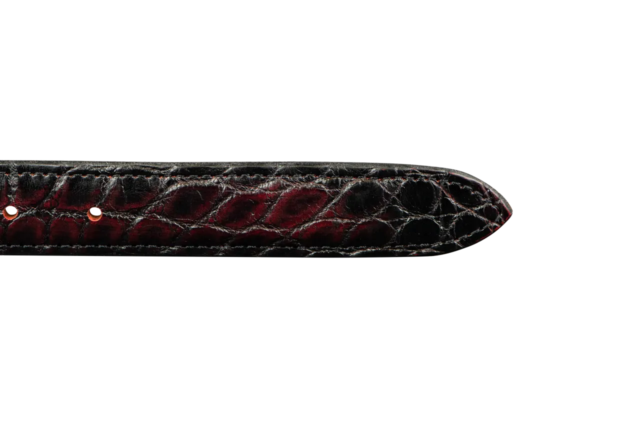 Chacon 1.25" Alligator Tapered Belt Strap