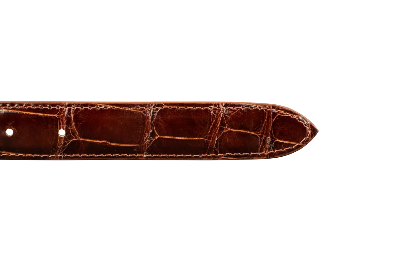 Chacon 1.25" Alligator Tapered Belt Strap