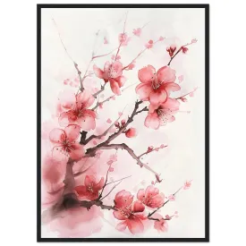 Cherry Blossom Japanese Wall Art