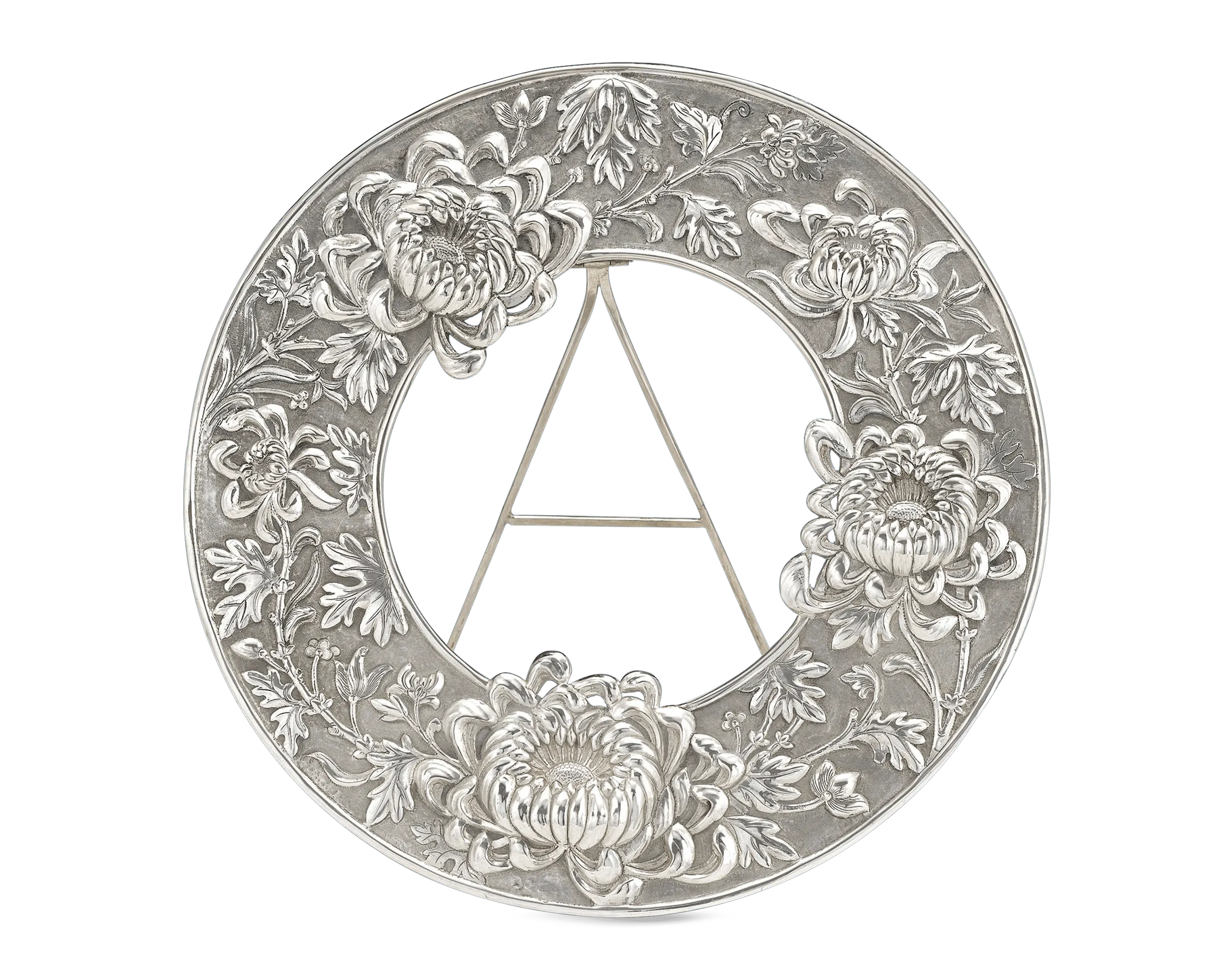 Chinese Export Silver Picture Frames