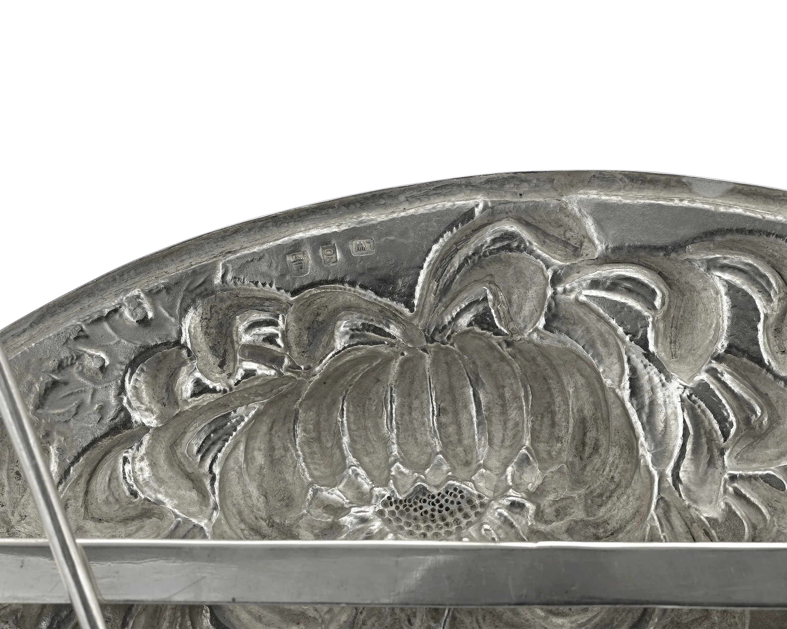Chinese Export Silver Picture Frames