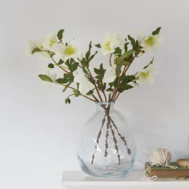 Clear Wobble Vase 20cm
