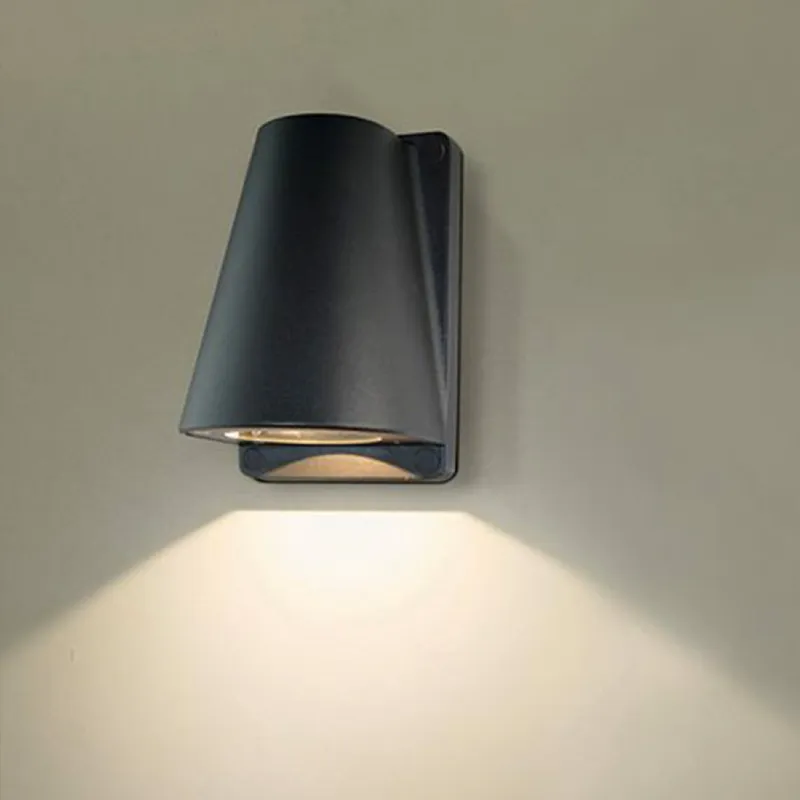 Conical Outdoor Wall Light