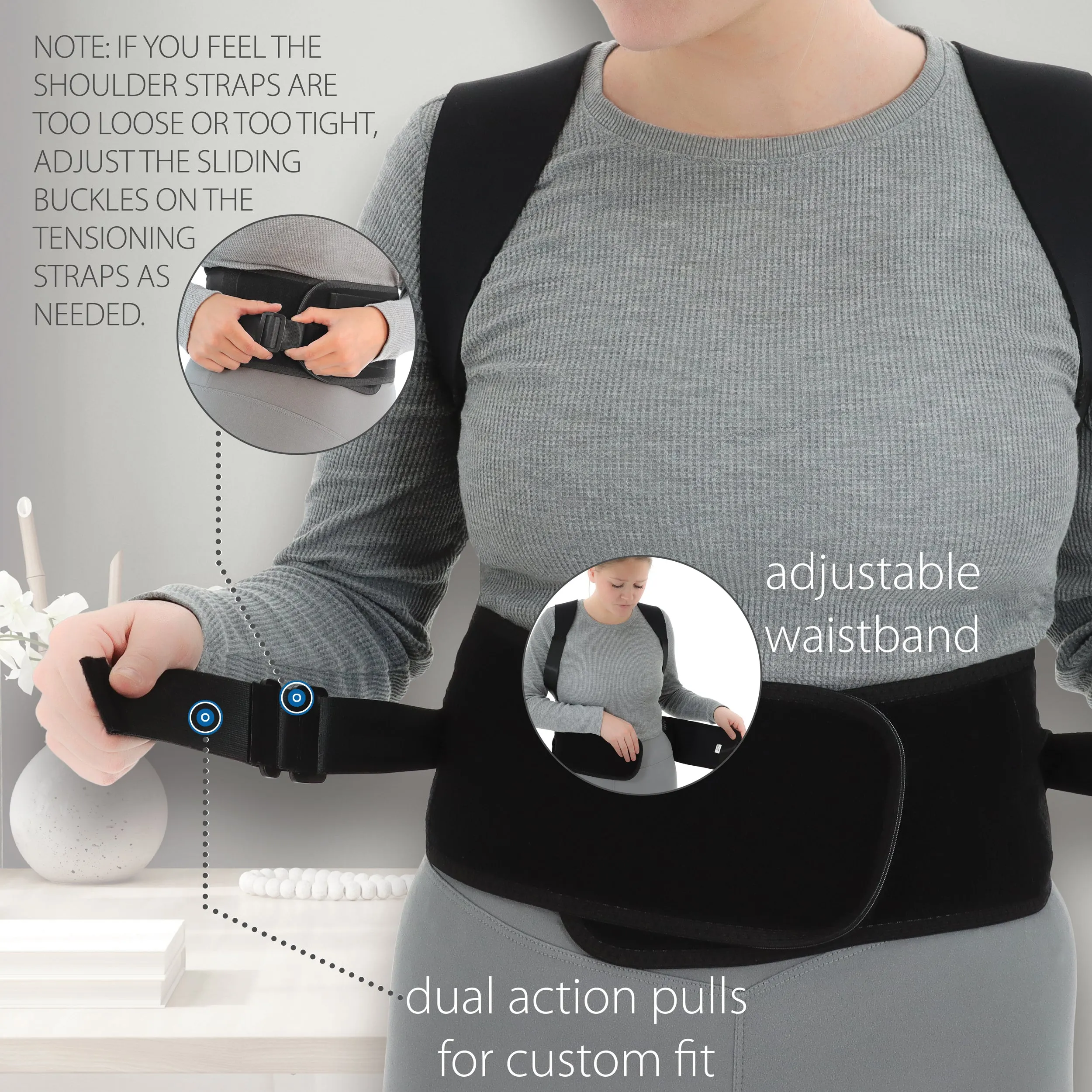 Core Perfect Posture Corrector, Black