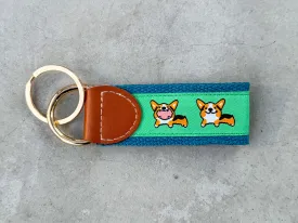 Corgi RAWR Woven Keychain Loop [Special Edition]