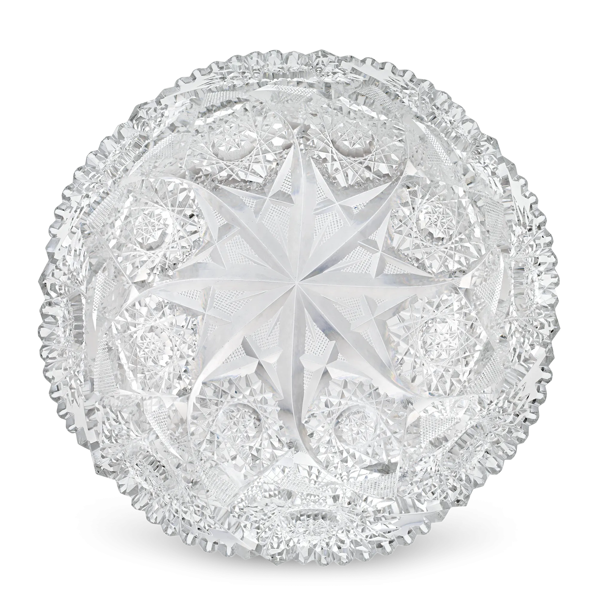 Cut Glass Bowl by Tuthill